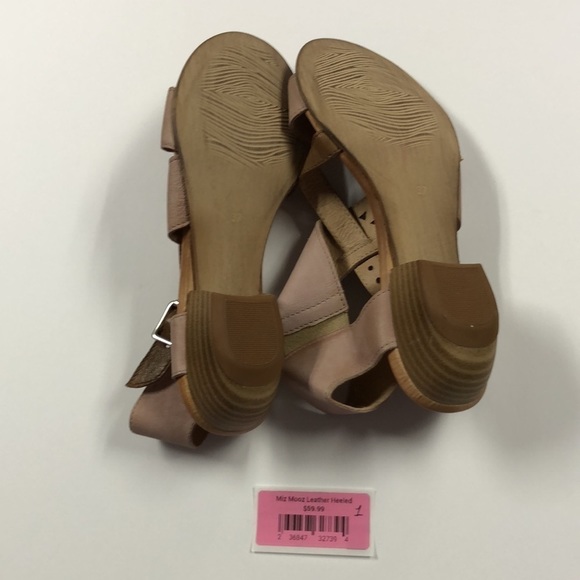 Miz Mooz leather heeled sandals 37 euro =6.5-7 USA - Picture 5 of 6